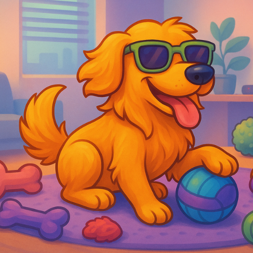 Imagen del artículo: La importancia del juego... | Perro jugando con juguetes