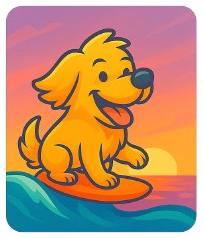 Icono que representa paseo por la tarde